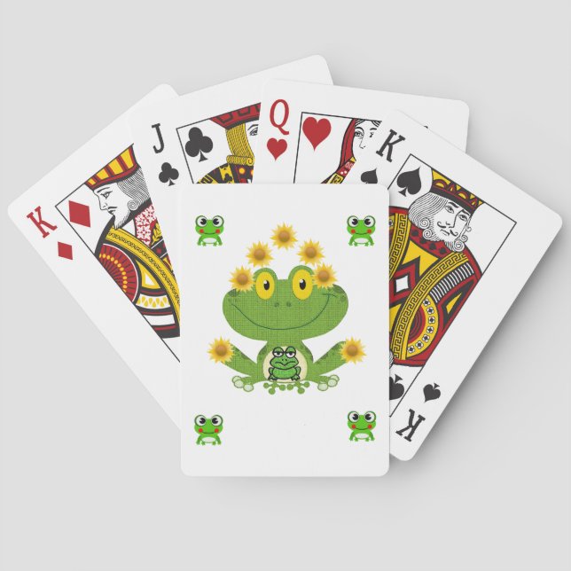 Frosch Spielkarten Deck (Rückseite)