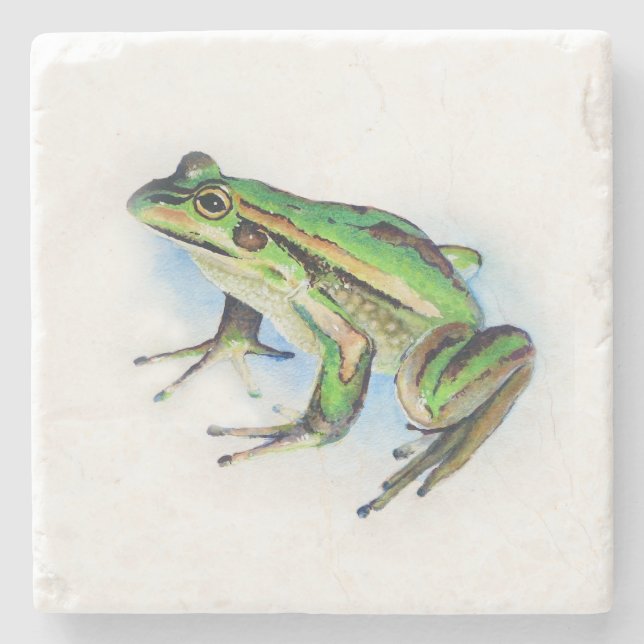Frosch Steinuntersetzer (Vorderseite)