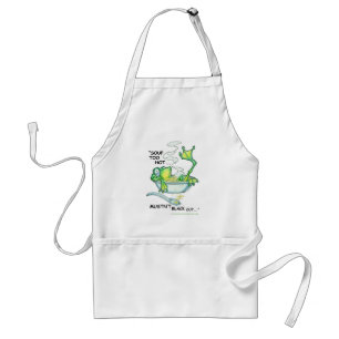 Frosch-Suppe Schürze