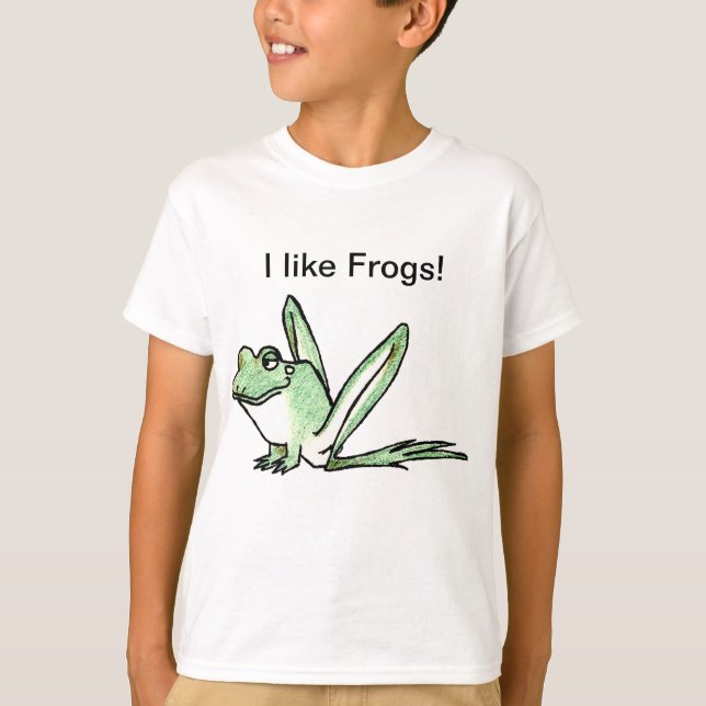 Frosch T-Shirt (Vorderseite)