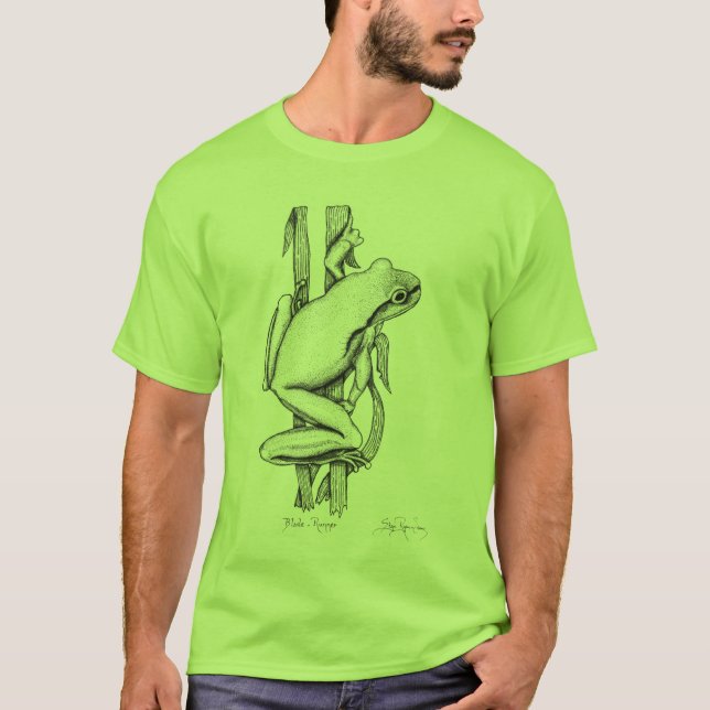 Frosch-T - Shirt "BLADE RUNNER" (Vorderseite)