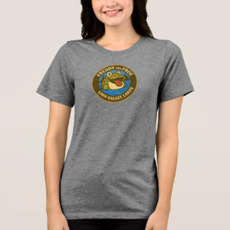Frosch-T-Shirt für Frauen Tri-Blend Shirt