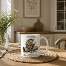Frosch-Tasse - "Weisheit wächst still"