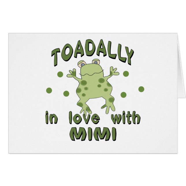 Frosch TOADALLY Liebe-Mimi (Vorderseite (Horizontal))