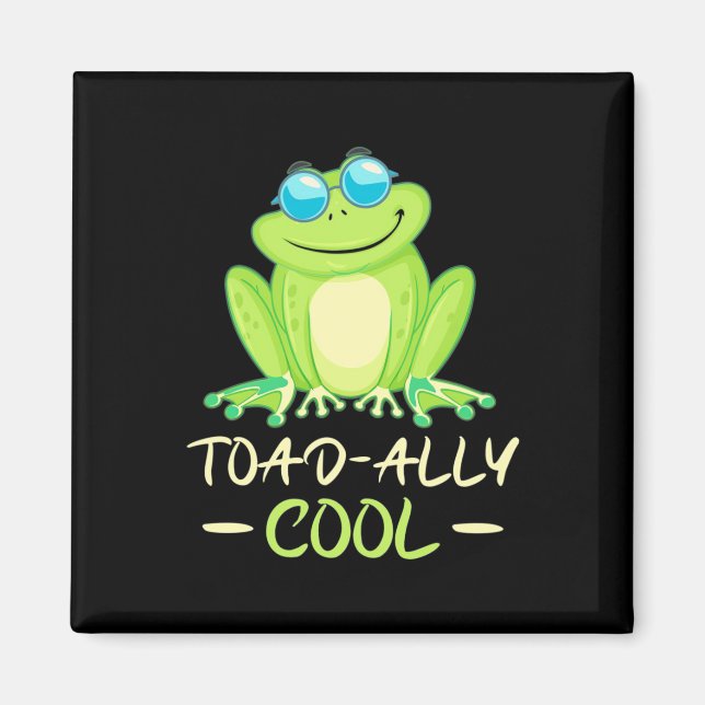 Frosch total Cool Magnet (Vorne)