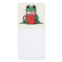Frosch trinken Kaffee