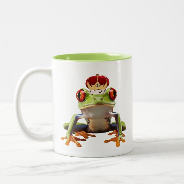 Frosch und Krone Zweifarbige Tasse (Links)