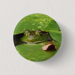 Frosch-und Lilien-Auflagen Button
