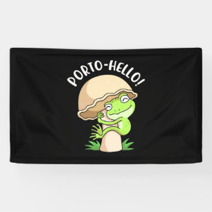 Frosch und Pilz Banner