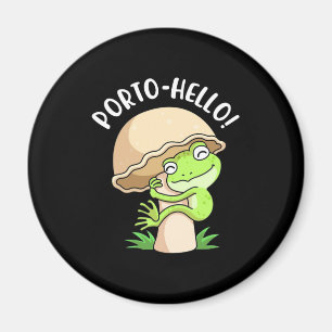 Frosch und Pilz Magnet