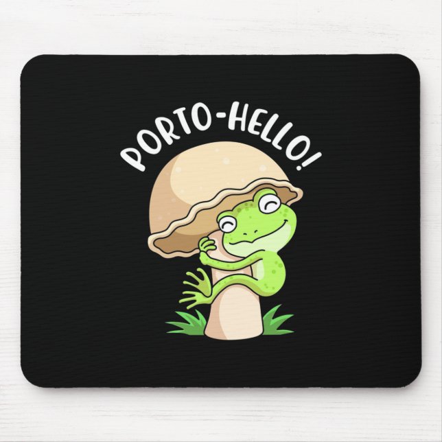 Frosch und Pilz Mousepad (Vorne)
