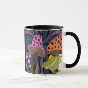 Frosch und Pilze Tasse