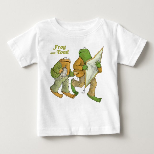 Frosch und Toad Fly a Kite Baby T-shirt (Vorderseite)