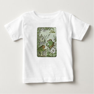 Frosch und Toad im Garten Baby T-shirt