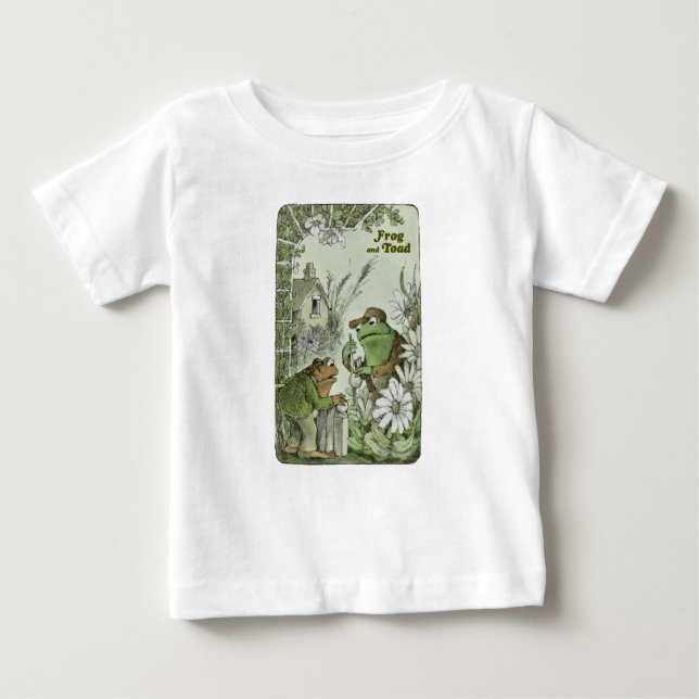 Frosch und Toad im Garten Baby T-shirt (Vorderseite)