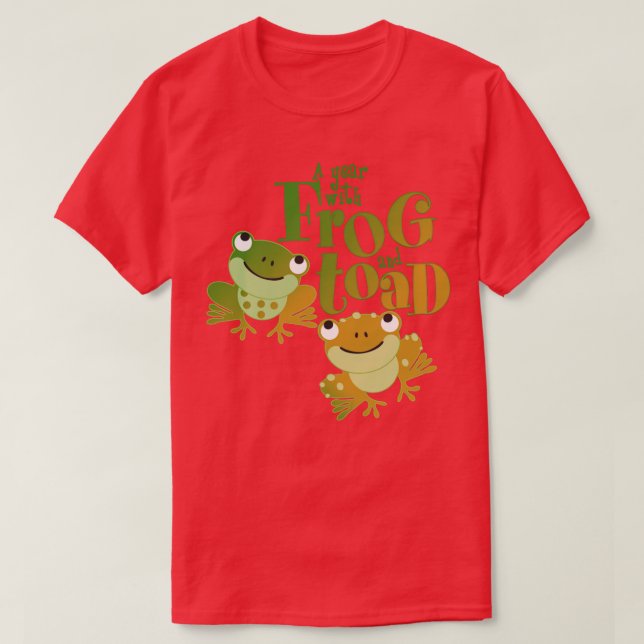Frosch und Toad T-Shirt (Design vorne)