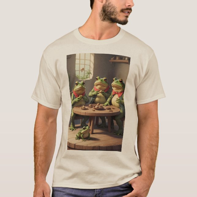 Frosch und Toad: Wir sollten aufhören zu essen... T-Shirt (Vorderseite)
