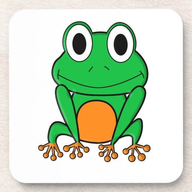 Frosch Untersetzer (Vorderseite)