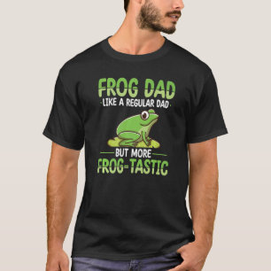 Frosch Vater Jagd Design Toad Gigger Frog Catcher  T-Shirt