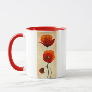 Frosch Verstecken in Poppies Tasse