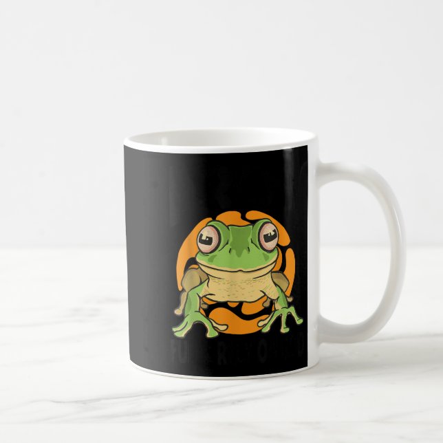 Frosch - Voll auf Gott setzen - Funny Definition Kaffeetasse (Rechts)