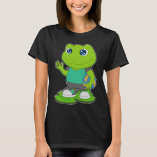 Frosch Volleyball-Spieler Volleyball T-Shirt