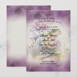 Frosch Wedding Einladung