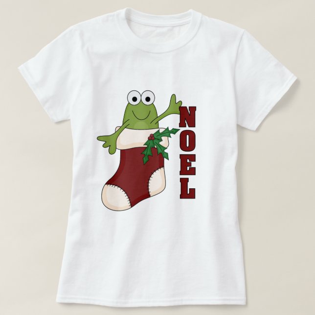 Frosch Weihnachten Holiday Shirts und Geschenke (Design vorne)