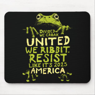 Frosch widersteht süß lustig mousepad