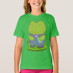 Frosch-Zahnbürste T-Shirt