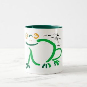 Frosch Zweifarbige Tasse