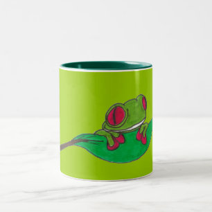 Frosch Zweifarbige Tasse