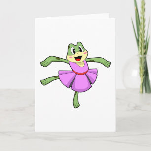 Froschballetttanz Karte