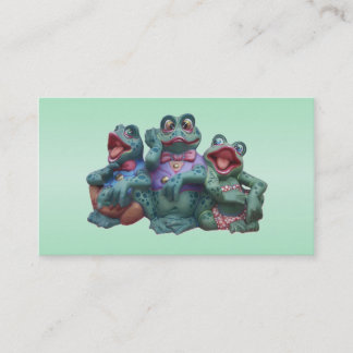 Froschdesign Visitenkarte