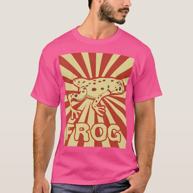 Frösche Amphibien Lover Toad Frosch T-Shirt (Vorderseite)