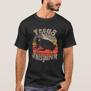 Frösche Flüsterer Lustiges Liebhaber Thema Vintage T-Shirt