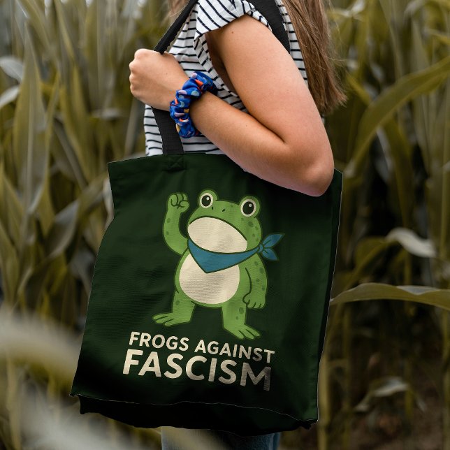 Frösche gegen den Faschismus Portland Frosch Prote (Von Creator hochgeladen)