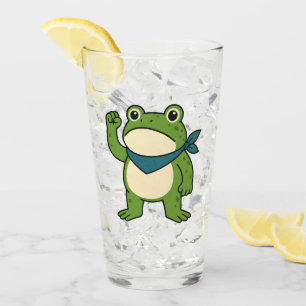 Frösche gegen den Faschismus Portland Frosch Prote Glas