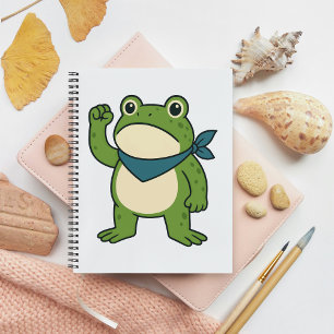 Frösche gegen den Faschismus Portland Frosch Prote Notizbuch