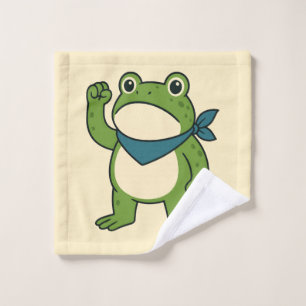 Frösche gegen den Faschismus Portland Frosch Prote Waschlappen