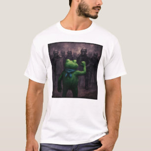 Frösche gegen Faschismus - Portland Frosch Protest T-Shirt