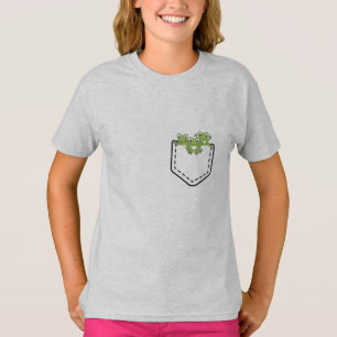 Frösche in einer Hosentasche T-Shirt