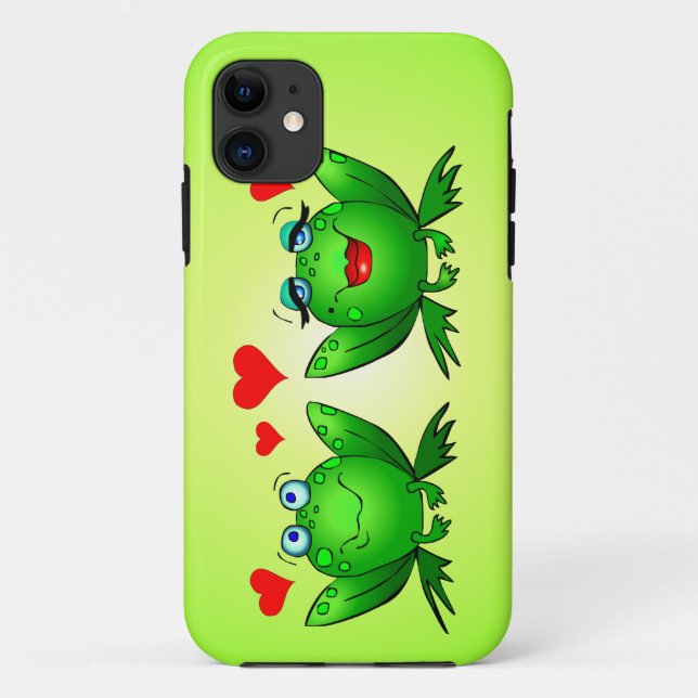 Frösche in Liebe iPhone-Hülle Case-Mate iPhone Hülle (Rückseite)