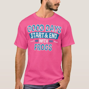 Frösche Lover Kleidung T-Shirt