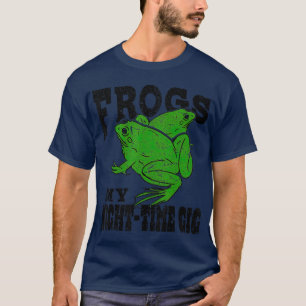 Frösche mein Gig Frosch in der Nacht Jäger Geschen T-Shirt
