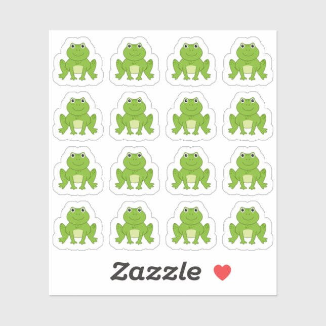 Frösche Motivierend Planer für die tägliche Erinne Aufkleber (Blatt)