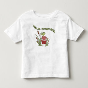 Frösche sind die besten Freunde der Jungen Kleinkind T-shirt