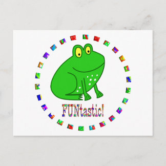 Frösche sind funtastisch postkarte