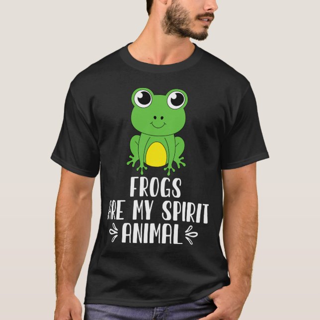 Frösche sind mein Geist T-Shirt (Vorderseite)