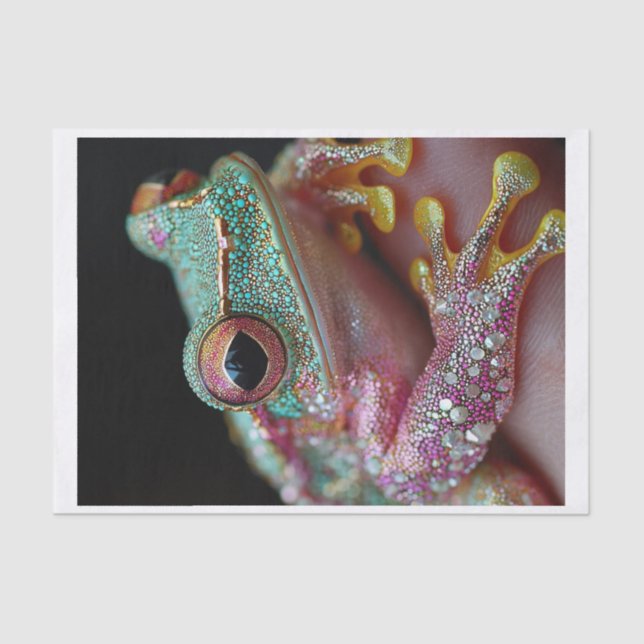 Frösche und Diamanten10 Seidenpapier (Vorderseite)